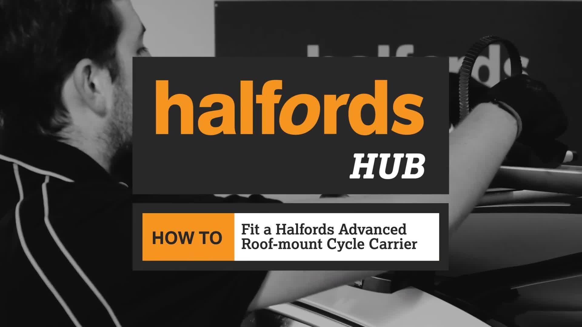 halfords advanced bike rack